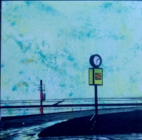 10 x10 cm, Acryl, Fototransfer